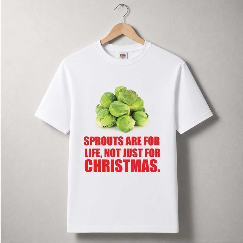 Sprouts Are For Life, Not Just For Christmas Tshirt from Debenhams