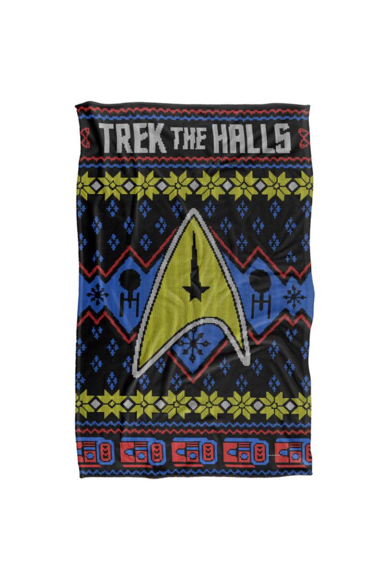 Star Trek Trek The Halls Ugly Christmas Sweater Silky Touch Super Soft from Debenhams