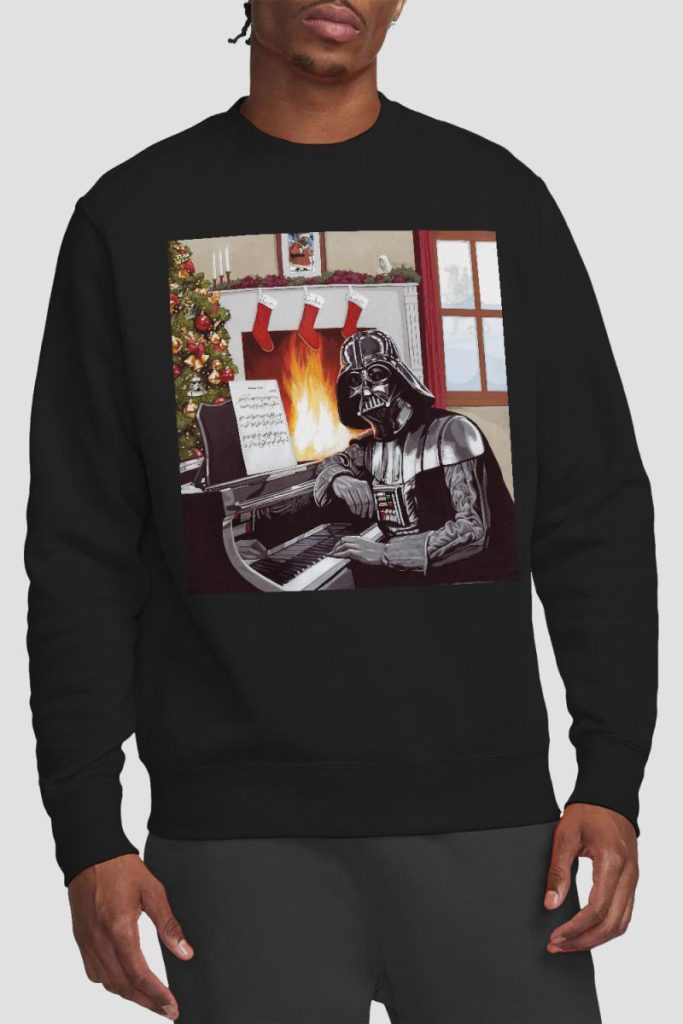 Star Wars Darth Vader Christmas Carols Sweatshirt Black from Debenhams