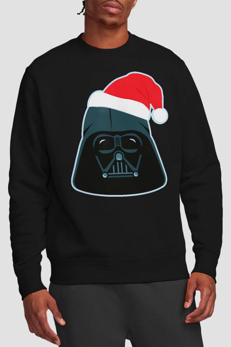Star Wars Darth Vader Christmas Santa Hat Sweatshirt, Black from Debenhams