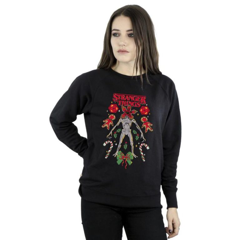 Stranger Things Christmas Demogorgon Sweatshirt from Debenhams