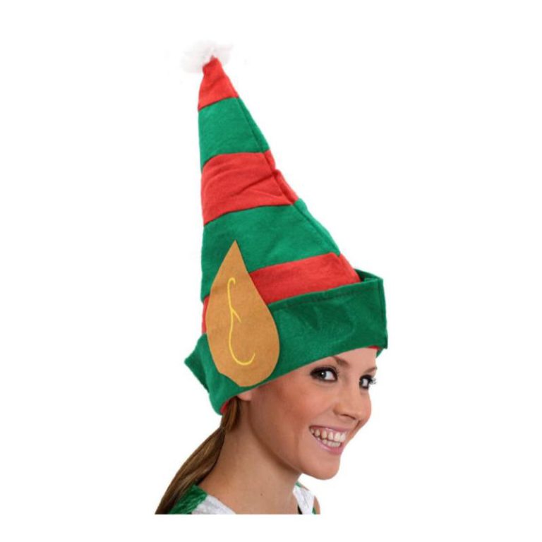 Striped Christmas Elf Hat with Ears from Debenhams