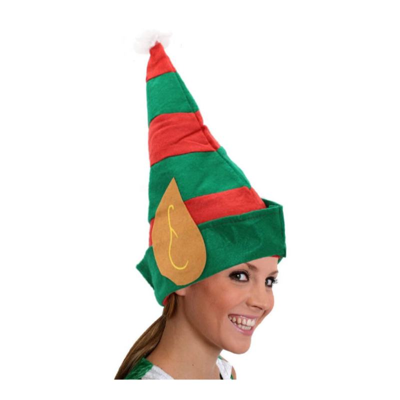 Striped Christmas Elf Hat with Ears from Debenhams
