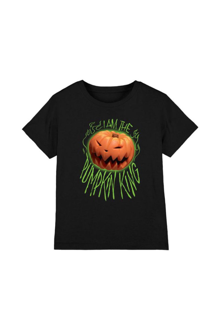 The Nightmare Before Christmas I Am The Pumpkin King Kids T-Shirt Black from Debenhams