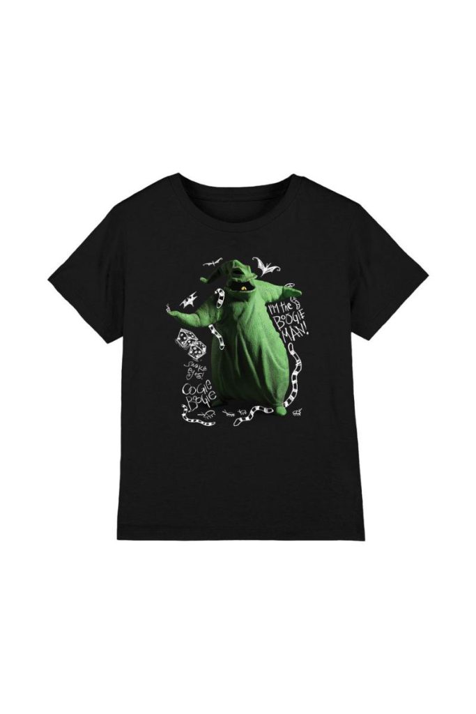 The Nightmare Before Christmas I'M Oogie Boogie Kids T-Shirt Black from Debenhams