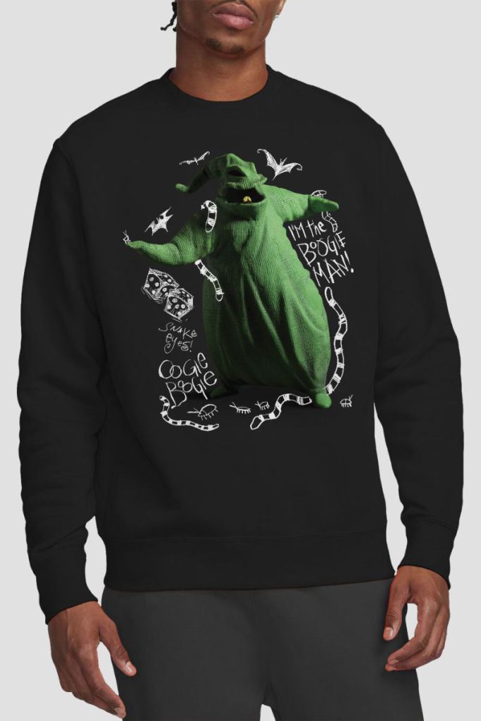 The Nightmare Before Christmas I'm Oogie Boogie Sweatshirt Black from Debenhams