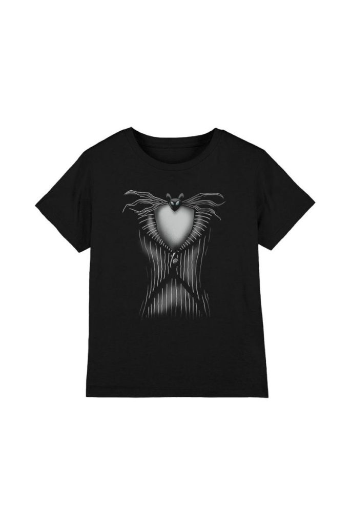 The Nightmare Before Christmas Jack Costume Kids T-Shirt Black from Debenhams