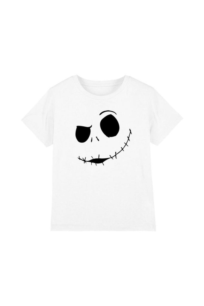 The Nightmare Before Christmas Jack Face Kids T-Shirt White from Debenhams