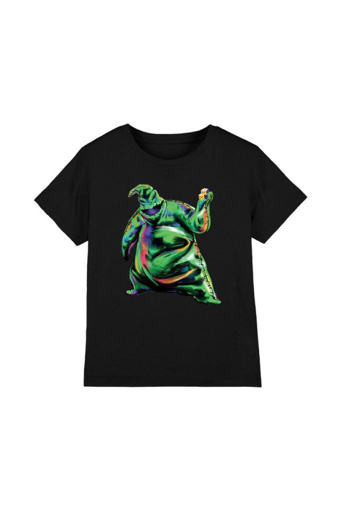 The Nightmare Before Christmas Painted Oogie Boogie Kids T-Shirt Black from Debenhams
