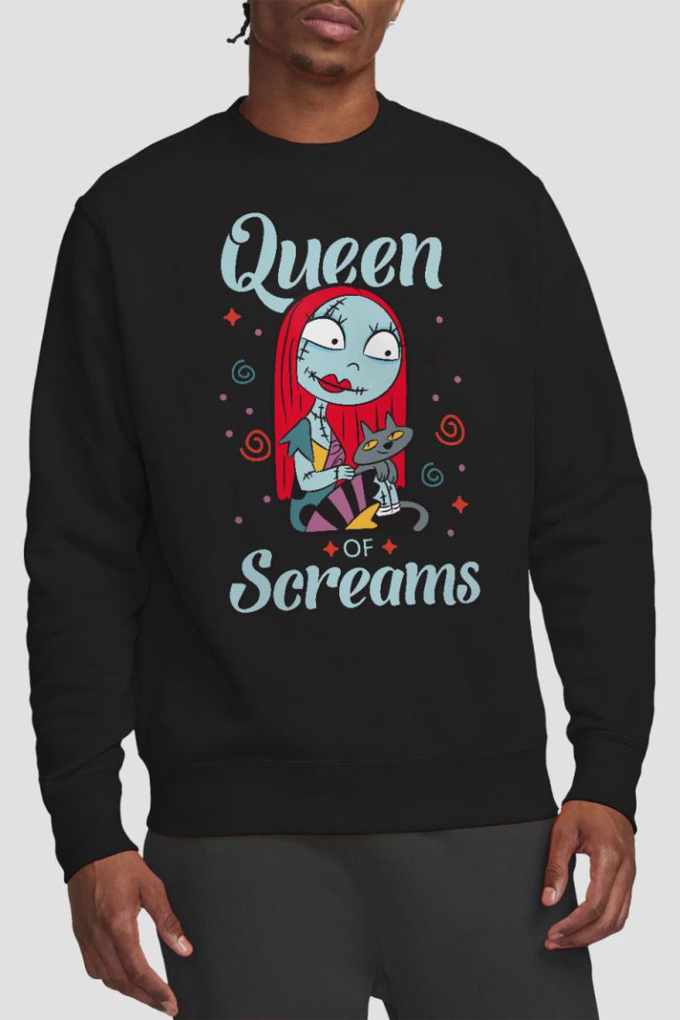 The Nightmare Before Christmas Queen Sally Sweatshirt Black from Debenhams