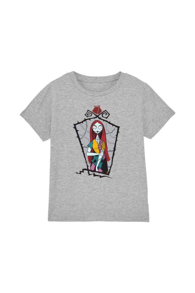 The Nightmare Before Christmas Sally Frame Kids T-Shirt Light Grey from Debenhams