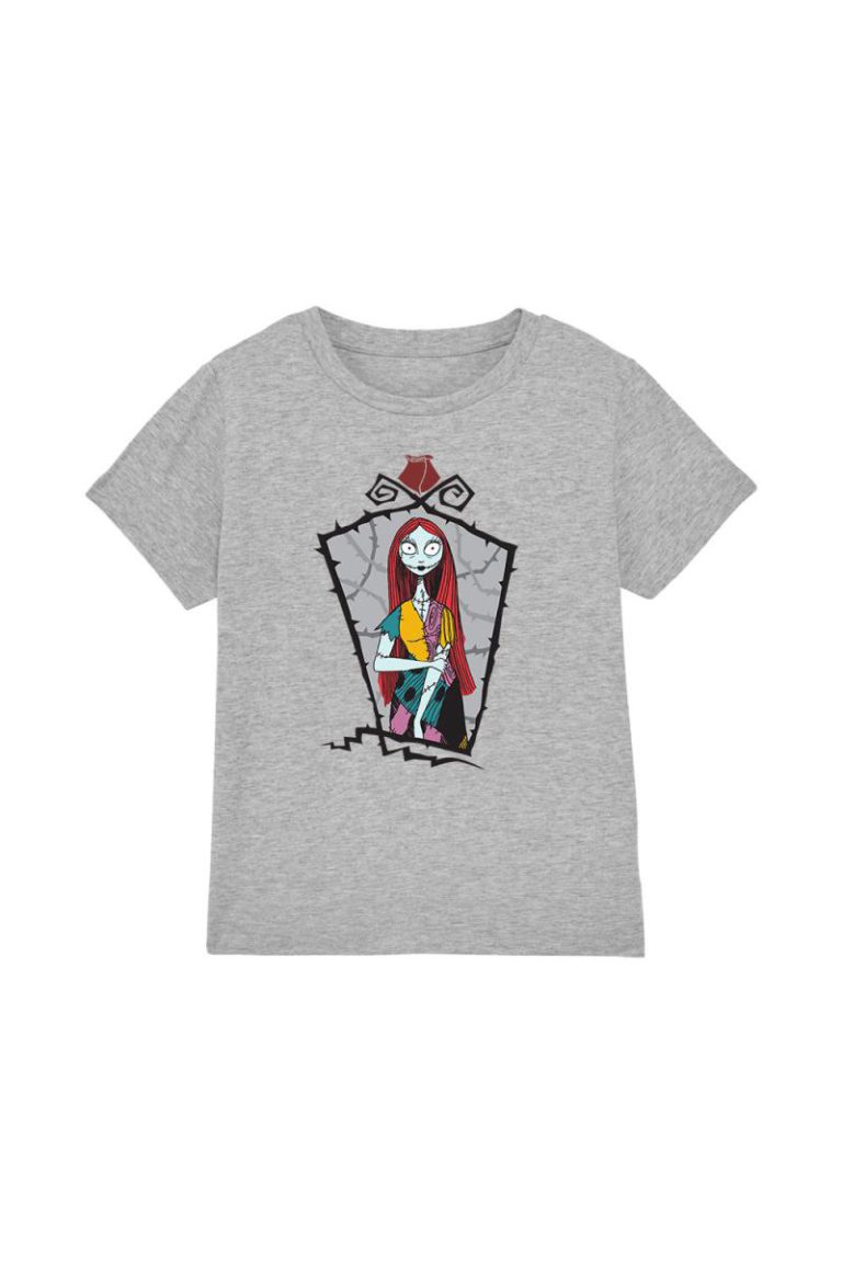 The Nightmare Before Christmas Sally Frame Kids T-Shirt Light Grey from Debenhams