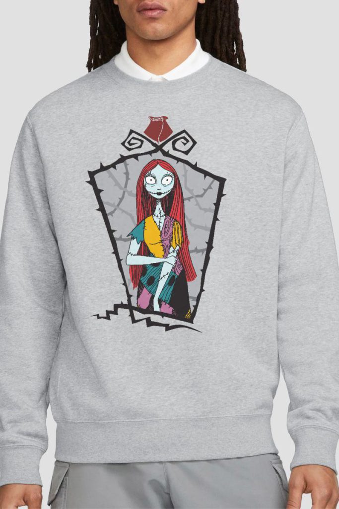 The Nightmare Before Christmas Sally Frame Sweatshirt Light Grey from Debenhams