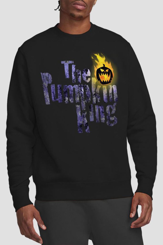 The Nightmare Before Christmas The Pumpkin King Text Sweatshirt Black from Debenhams