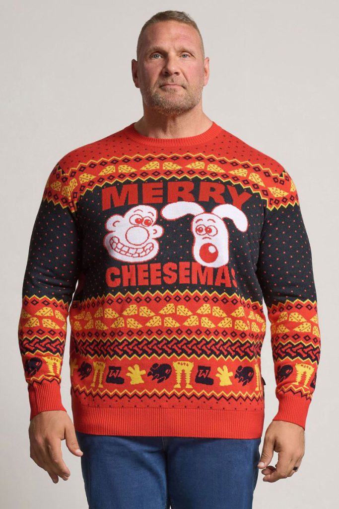 Wallace and Gromit Christmas Jumper from Boohoo