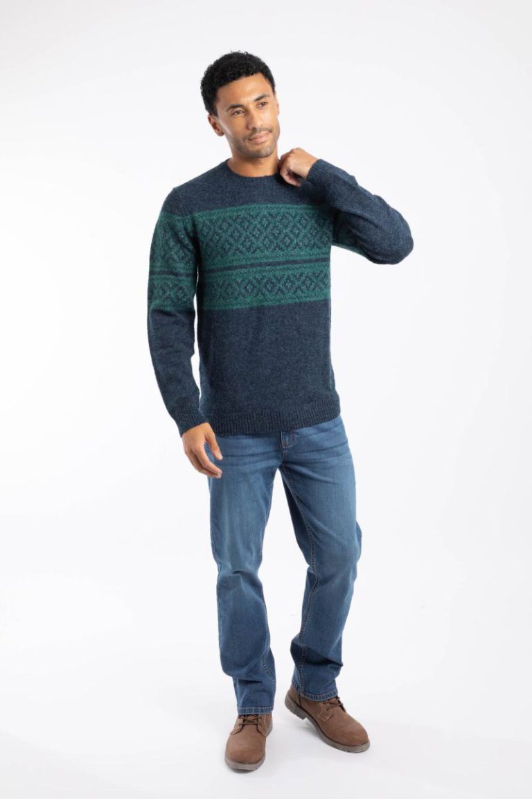 Wicklow Fair Isle Crew Neck Jumper Christmas jumper from Debenhams