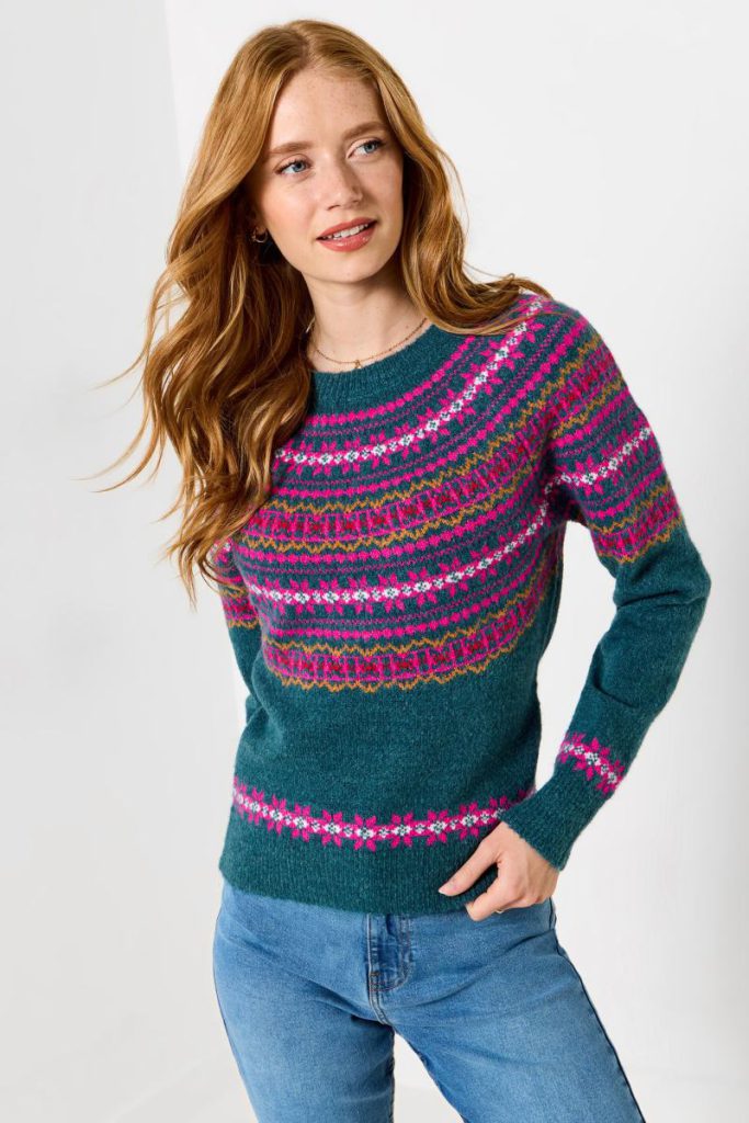 Winter Walks Fairisle Jumper Christmas jumper from Debenhams