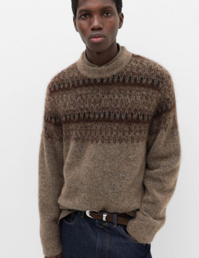 With Wool Fair Isle Crew Neck Jumper Christmas jumper from Marks & Spencer