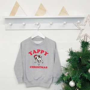 Yappy Christmas Kids Dog Christmas Jumper from Not On The High Street